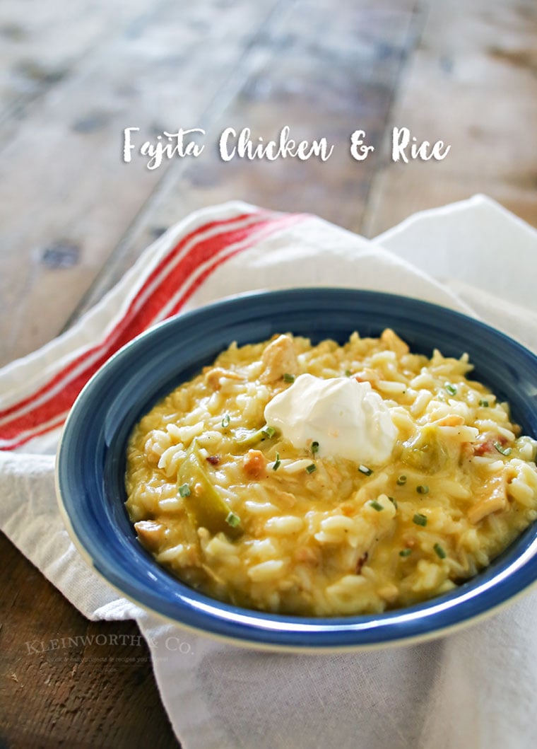 Fajita Chicken & Rice