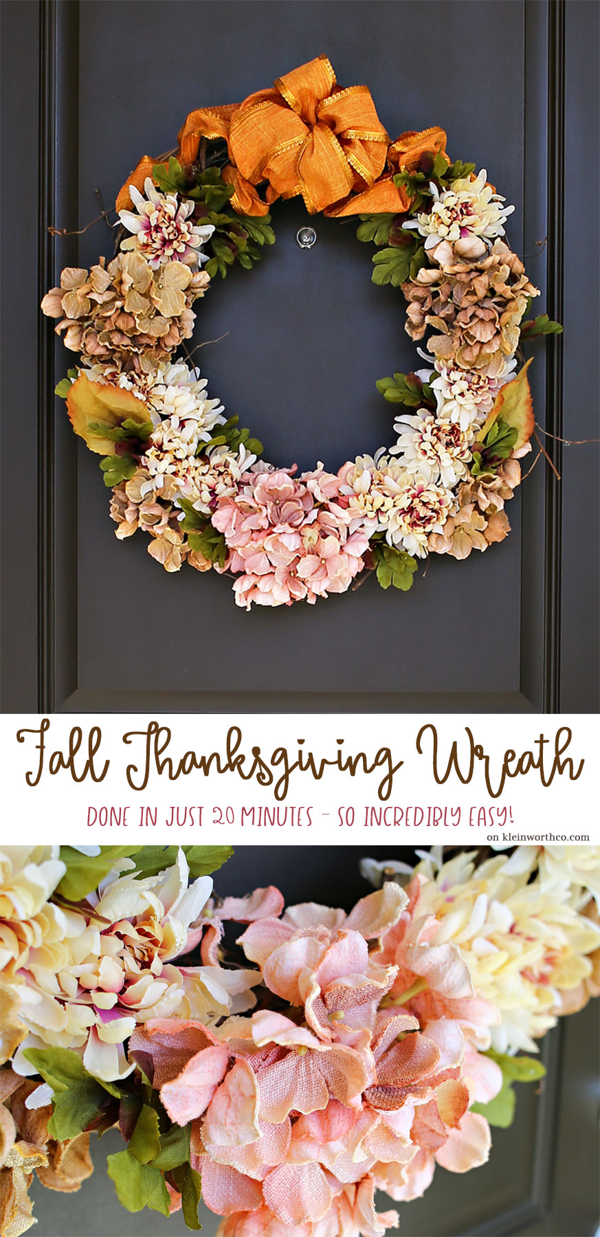 Fall Thanksgiving Wreath