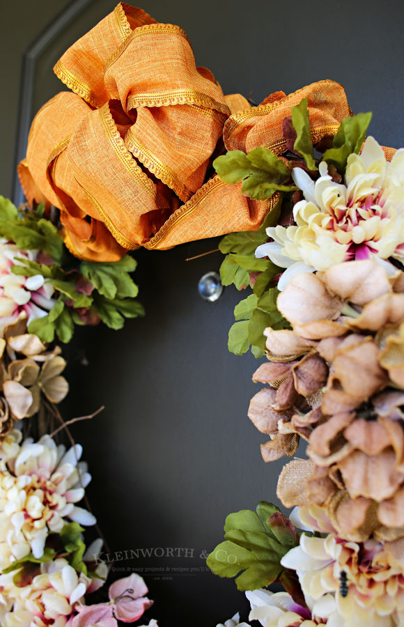 Fall Thanksgiving Wreath