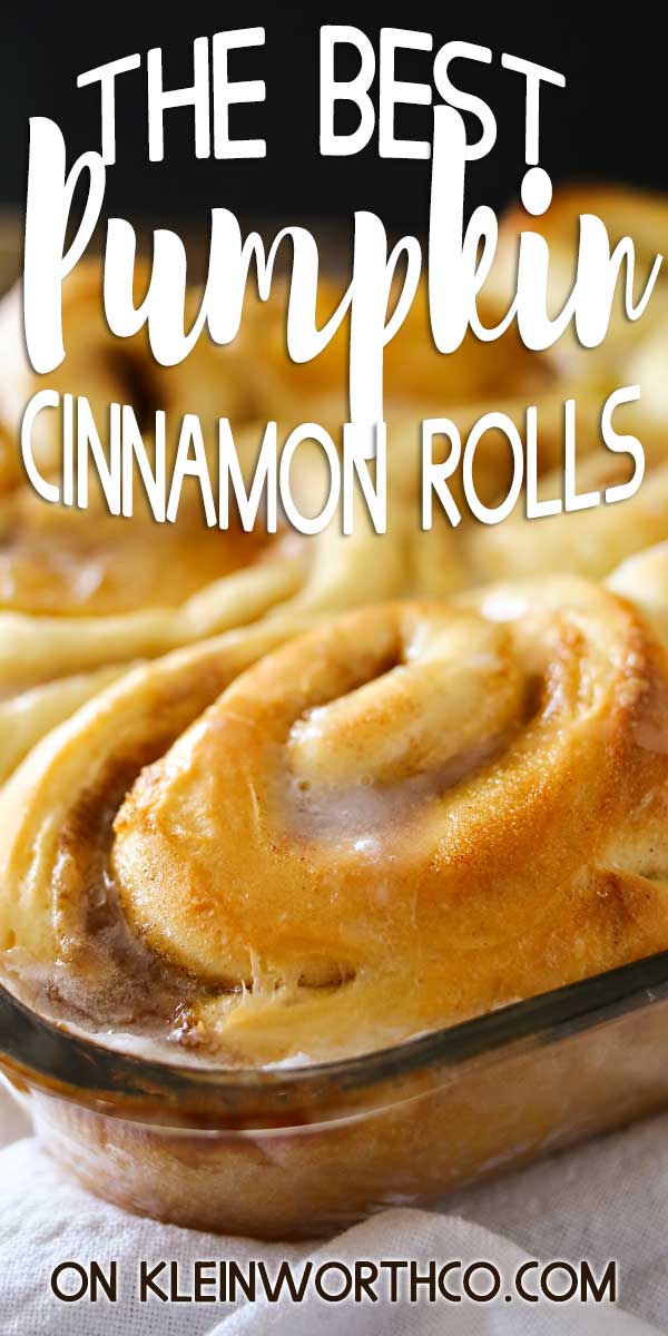 Super Easy Pumpkin Cinnamon Rolls