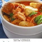 Slow Cooker Chicken Parmesan Soup