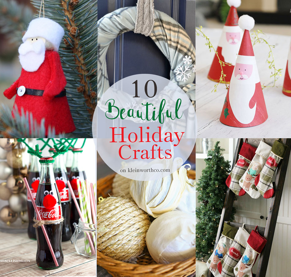 10 Beautiful Holiday Crafts | Create Link Inspire 156 - Kleinworth & Co