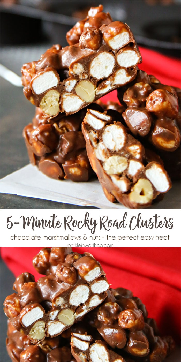 5 Minute Rocky Road Clusters