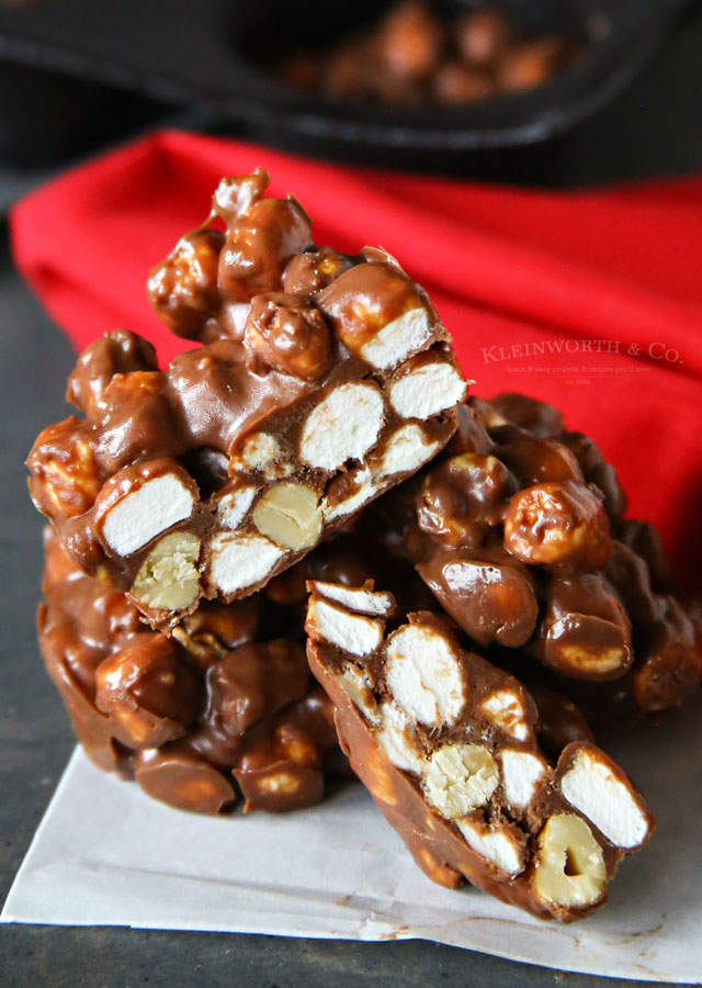 5 Minute Rocky Road Clusters