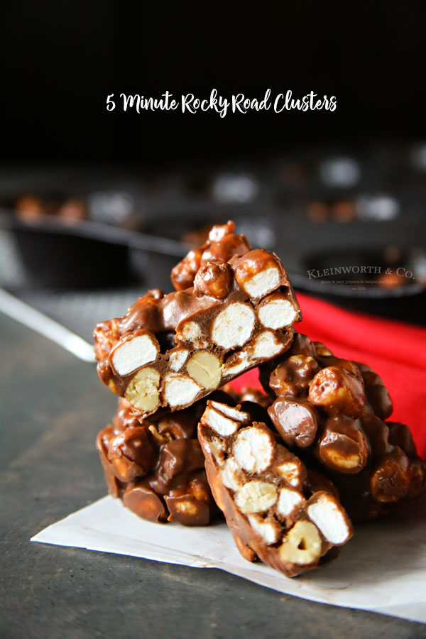 5 Minute Rocky Road Clusters