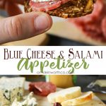 Blue Cheese Salami Appetizer