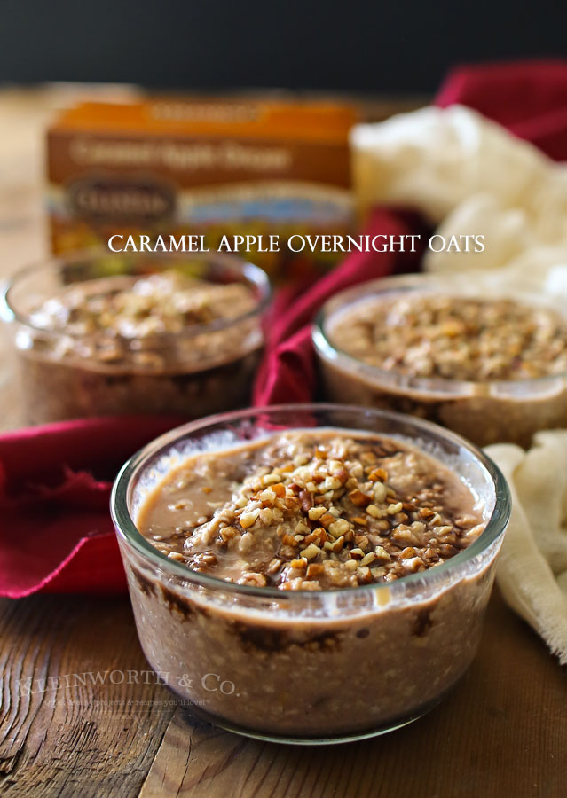 Caramel Apple Overnight Oats