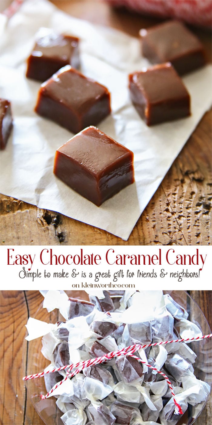 Easy Chocolate Caramel Candy