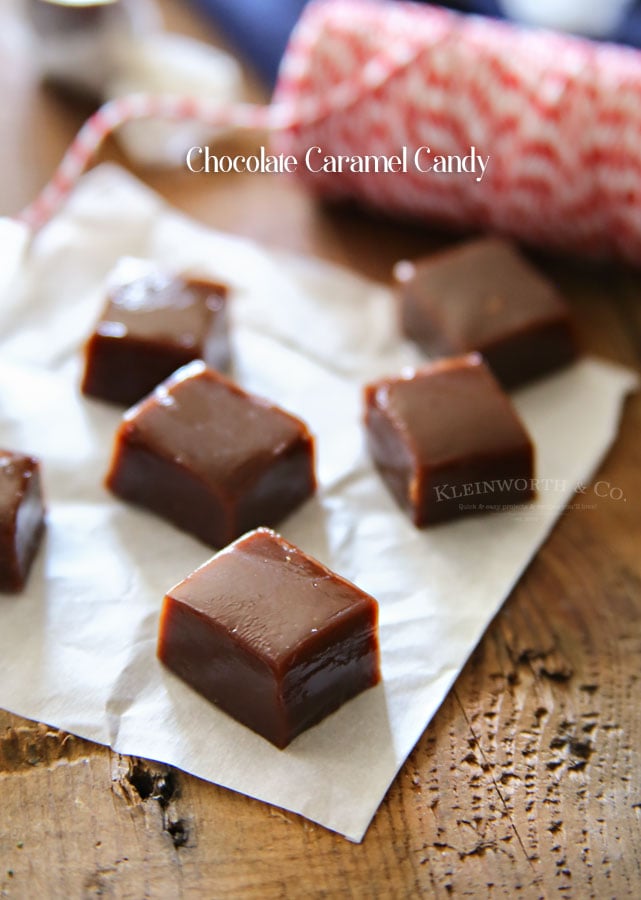 Easy Chocolate Caramel Candy