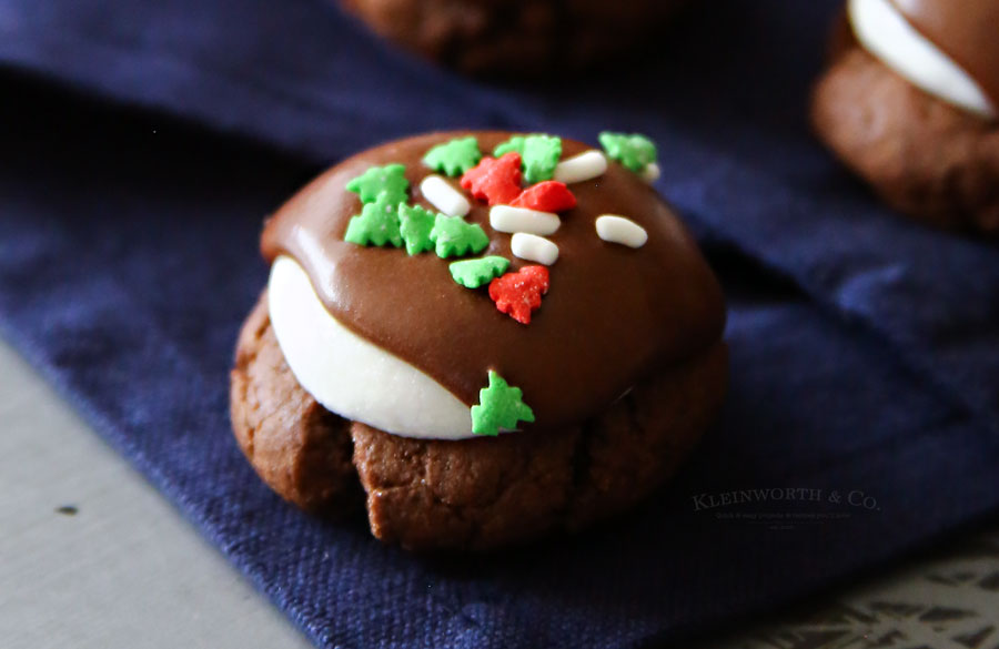 Chocolate Marshmallow Cookies