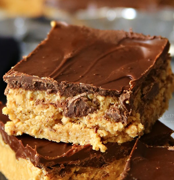 Coffee Peanut Butter Bars