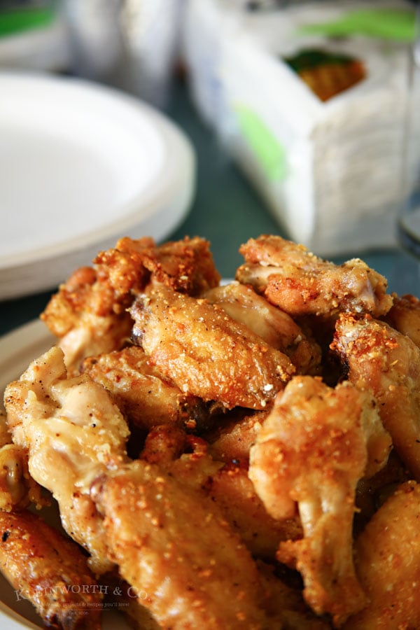 Garlic Parmesan Chicken Wings & Drumettes