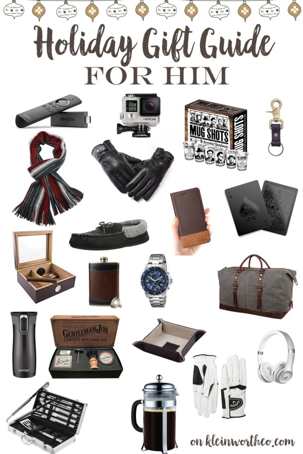 Holiday Gift Guide for Him