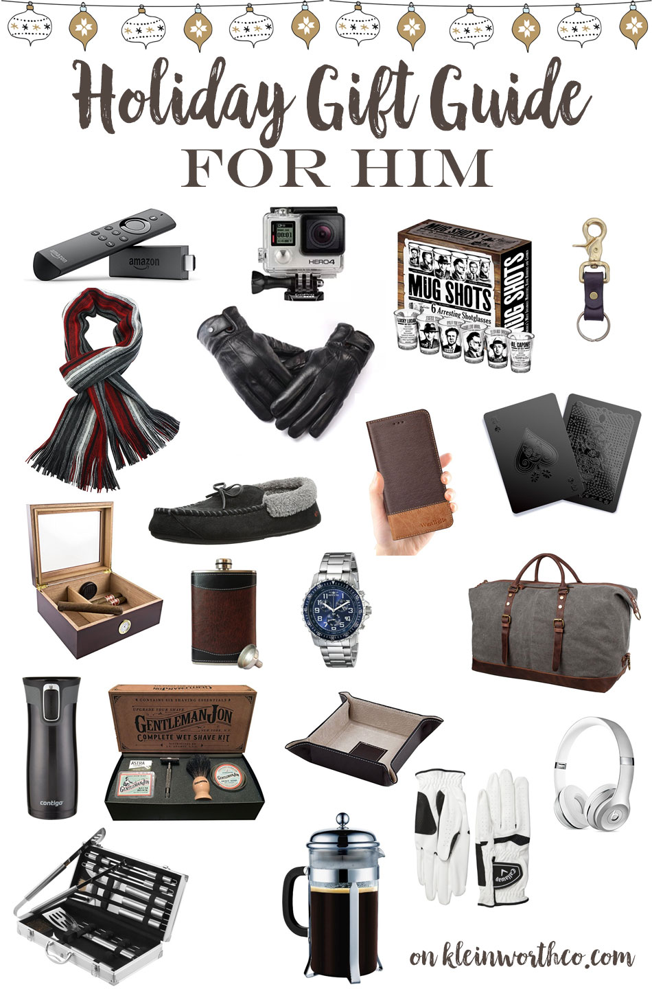 Holiday Gift Guide for Him