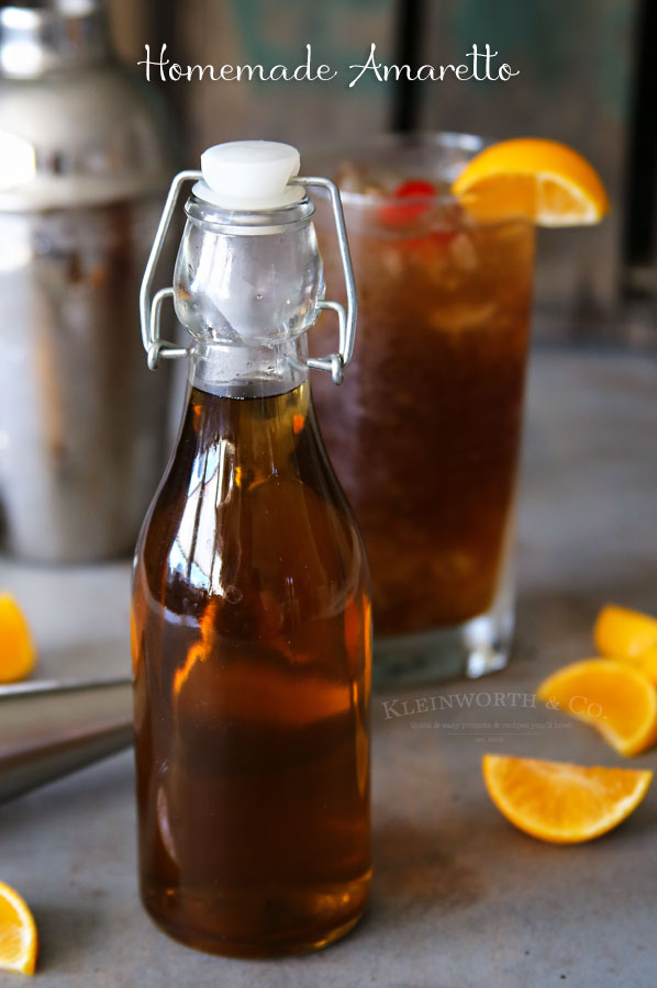 Homemade Amaretto Recipe