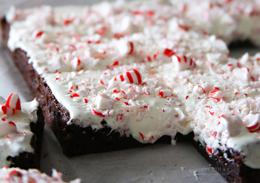 Peppermint Mocha Brownies