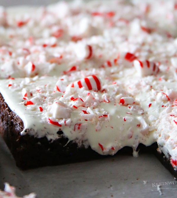 Peppermint Mocha Brownies