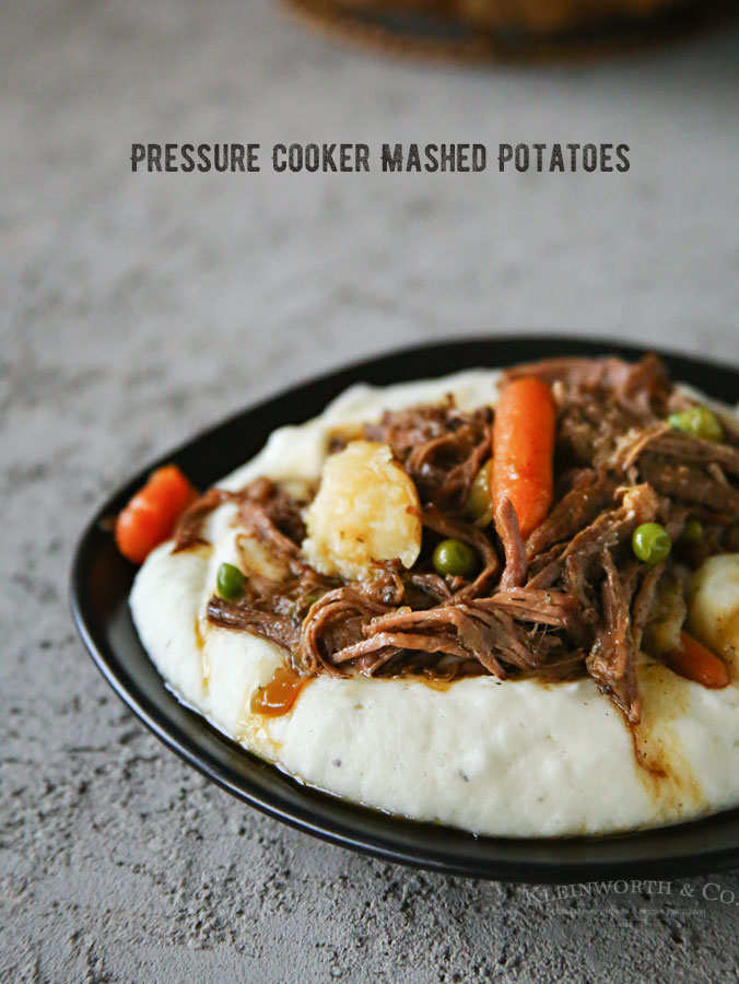 Pressure Cooker Mashed Potatoes