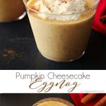 Pumpkin Cheesecake Eggnog