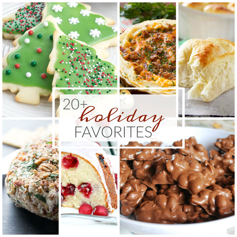 20 Favorite Holiday Recipes