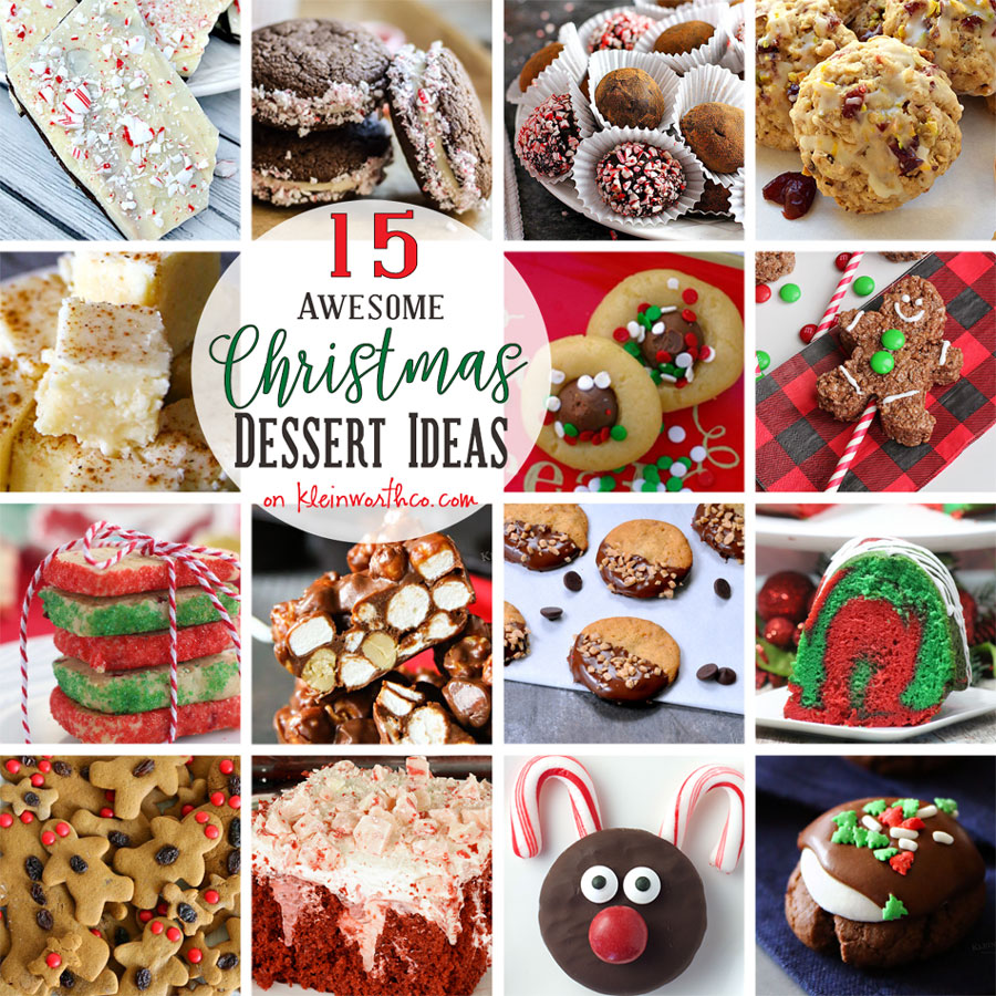 15 Awesome Christmas Dessert Ideas 15 Awesome Christmas Dessert Ideas