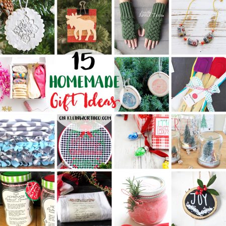 15 Homemade Gift Ideas & Create Link Inspire
