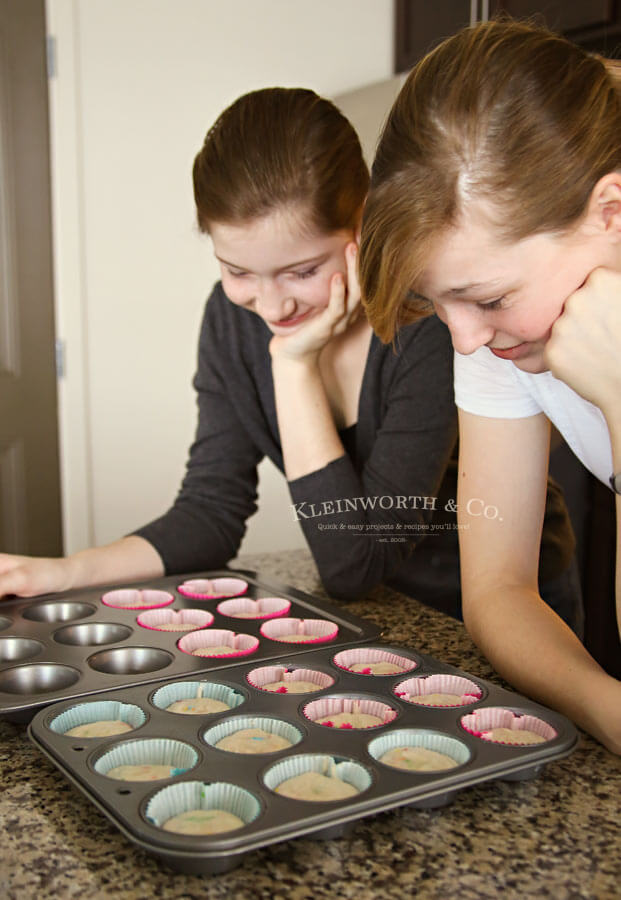 2-Ingredient Funfetti Cupcakes