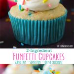 2-Ingredient Funfetti Cupcakes