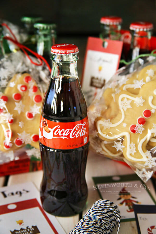 Coca-Cola Christmas Gift Idea + Printable Gift Tags