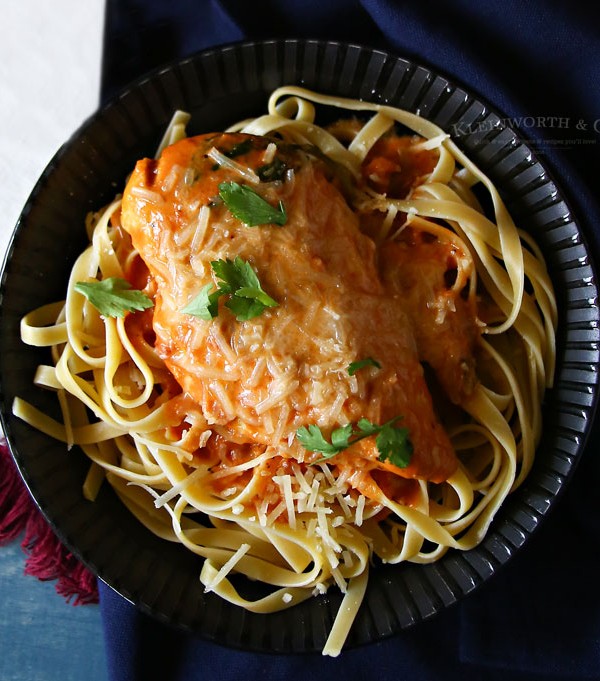 Creamy Tomato Parmesan Chicken