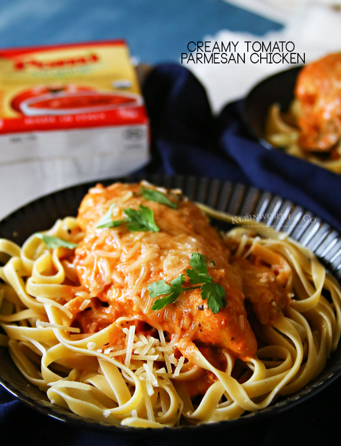 Creamy Tomato Parmesan Chicken