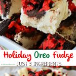 Holiday Oreo Fudge Recipe