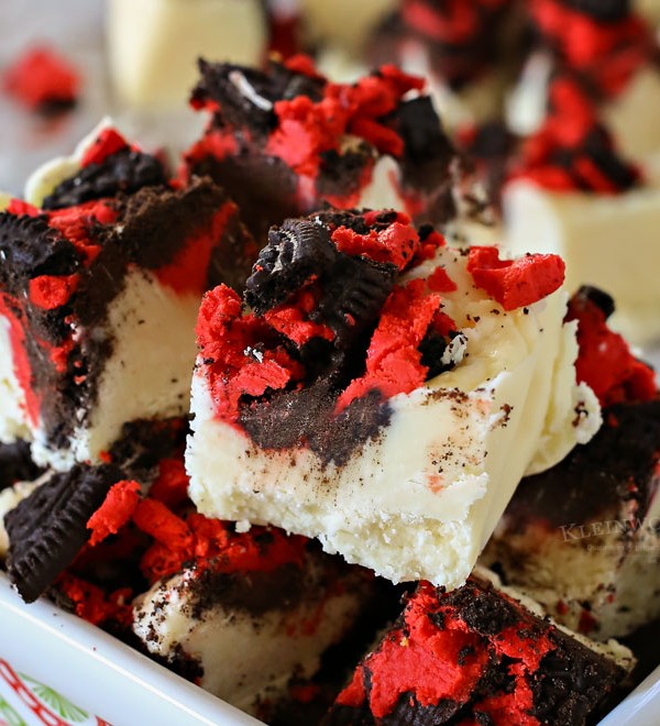 Holiday Oreo Fudge Recipe