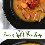 Slow Cooker Bacon Split Pea Soup