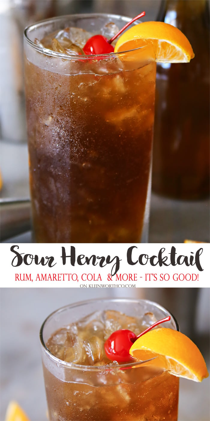Sour Henry Cocktail Recipe