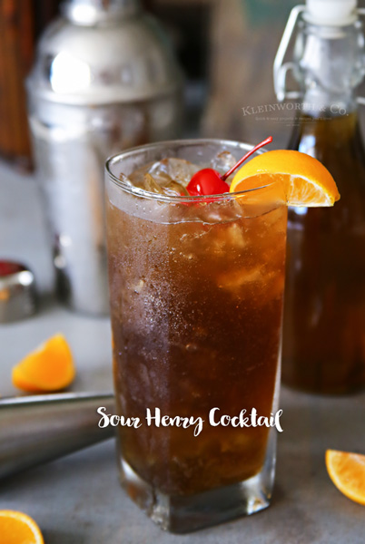 Sour Henry Cocktail Recipe