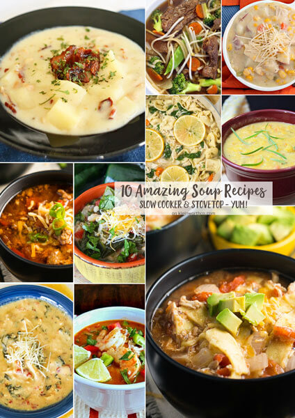 10 Amazing Soup Recipes