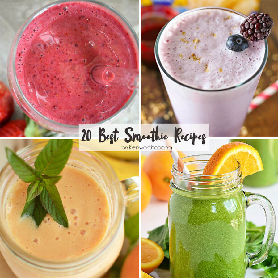 20 Best Smoothie Recipes