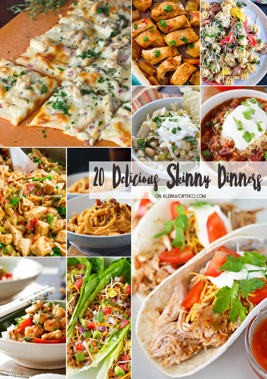 20 Delicious Skinny Dinners