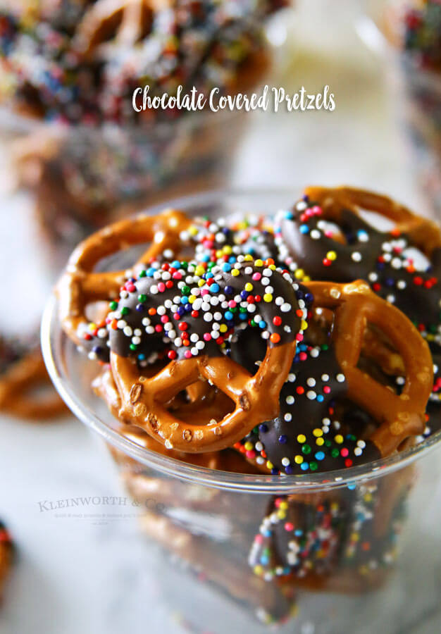 Chocolate Covered Pretzels