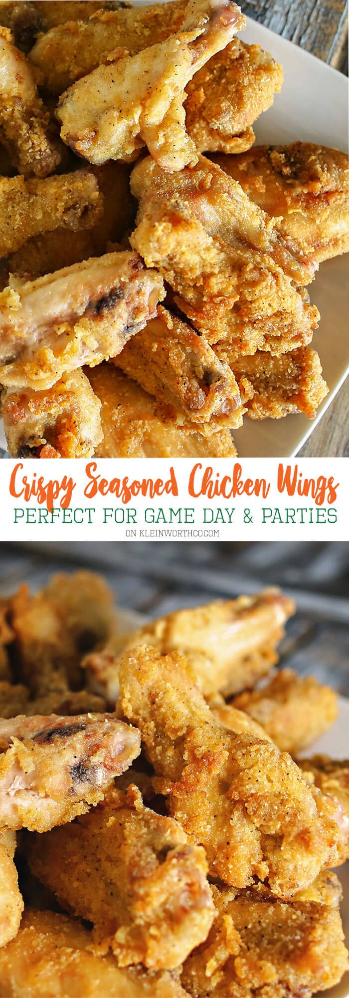 Crispy Seasoned Chicken Wings