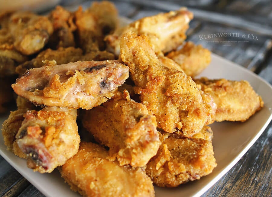 Crispy Seasoned Chicken Wings