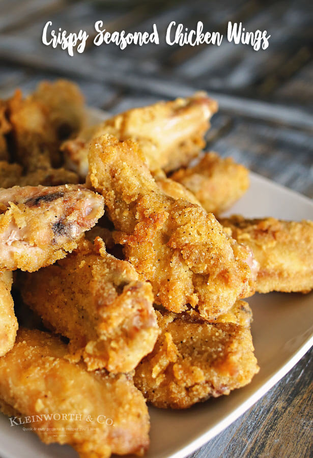 Crispy Seasoned Chicken Wings