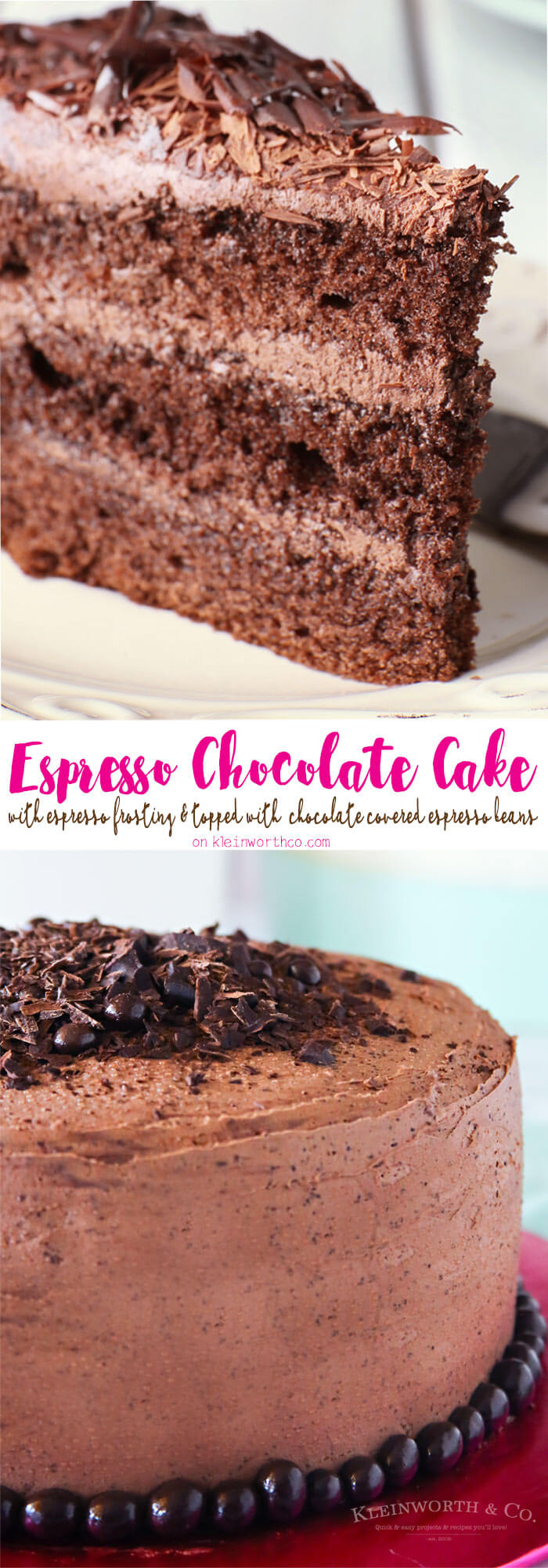 Espresso Chocolate Cake