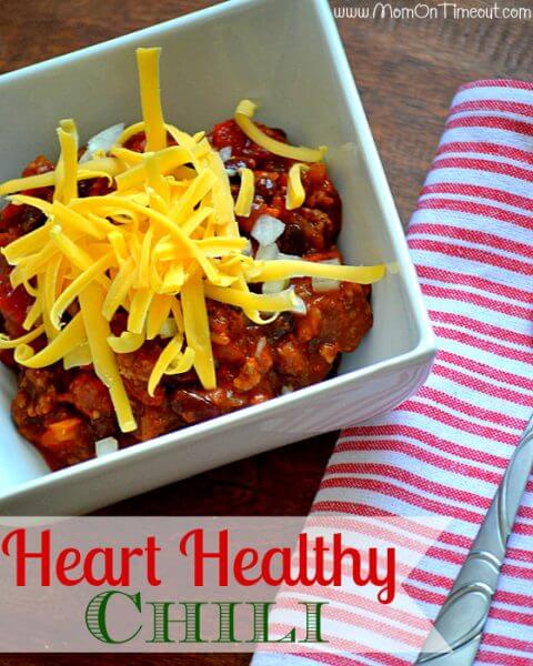 Heart Healthy Slow Cooker Chili