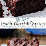 Skinny Double Chocolate Brownies