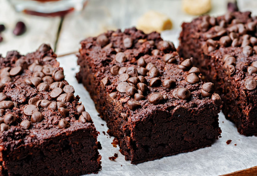 Skinny Double Chocolate Brownies