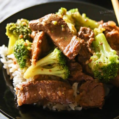 Slow Cooker Beef & Broccoli