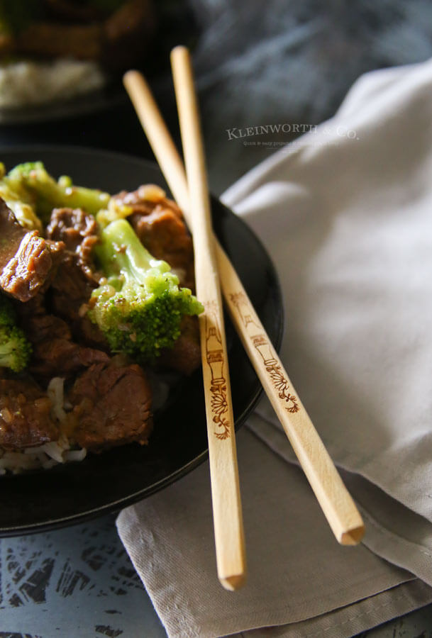 Slow Cooker Beef & Broccoli