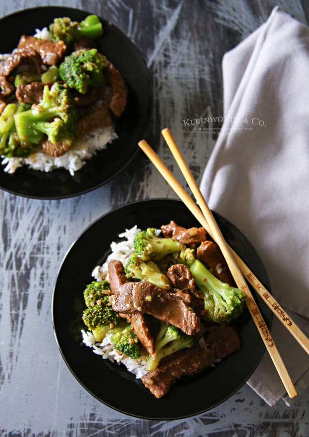 Slow Cooker Beef & Broccoli